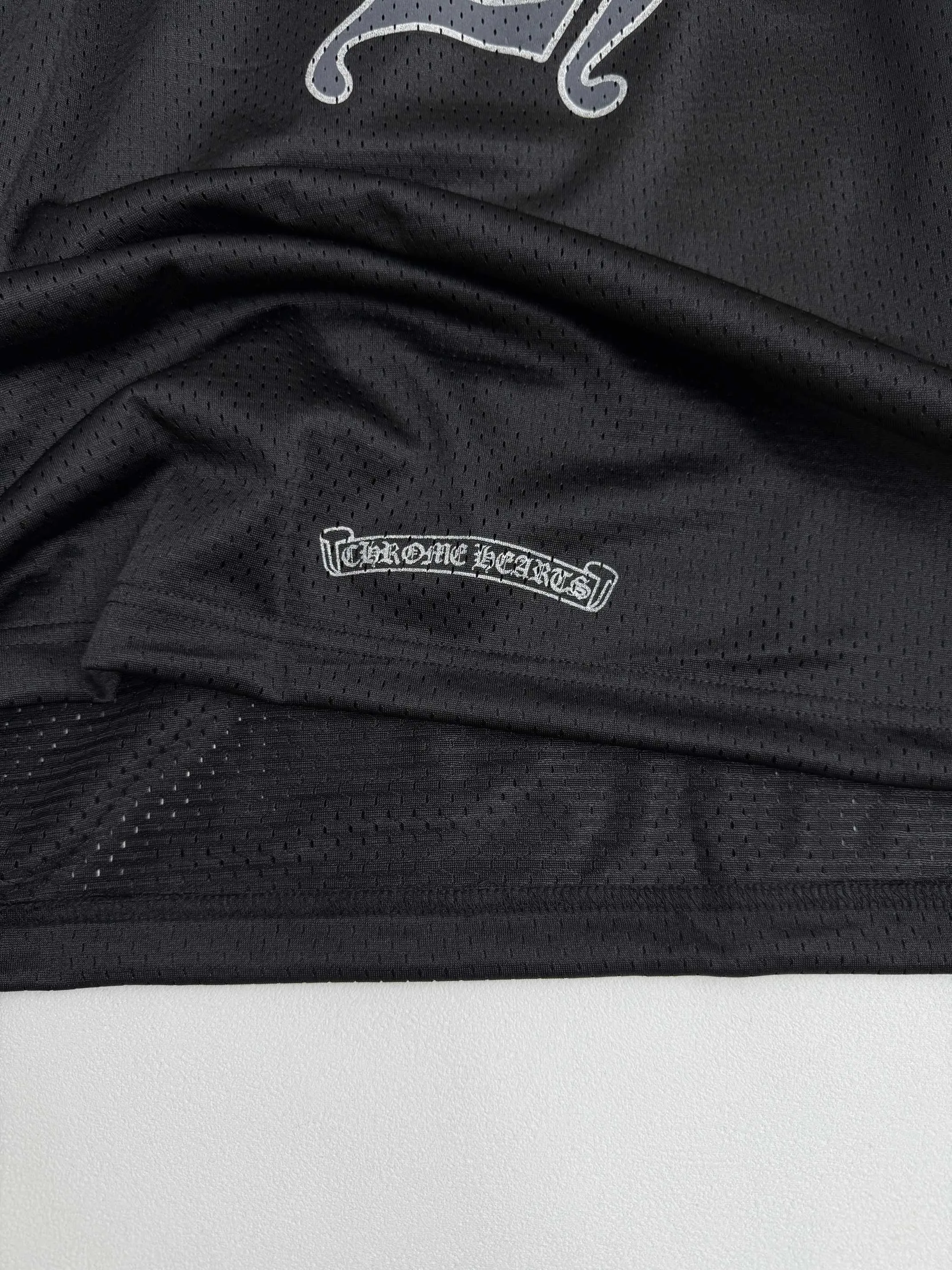 P340 Chrome Hearts Chrome Hearts Hockey Jersey Sanskrit Printed T-Shirt Long Sleeve S/M/L